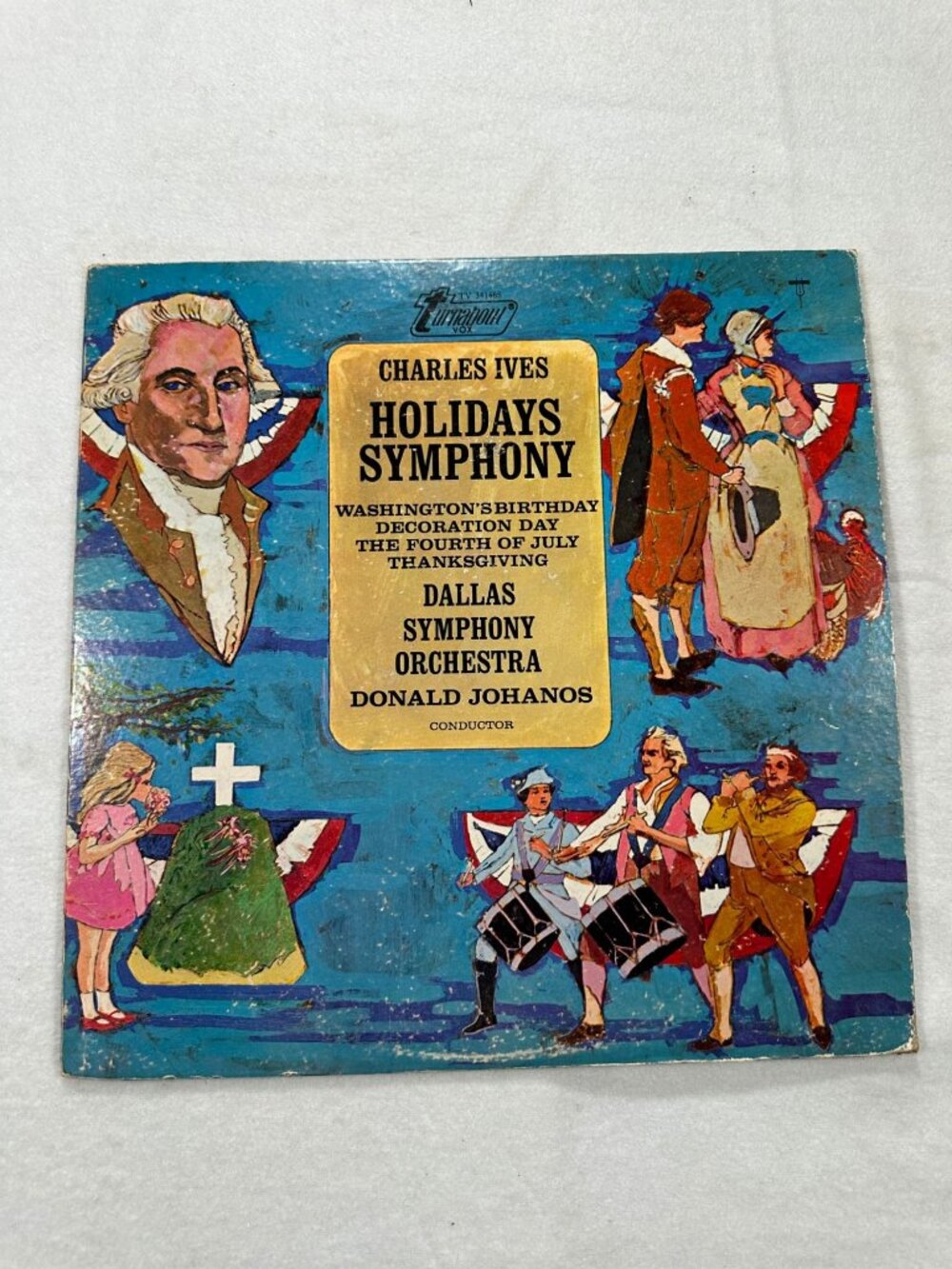 Charles Ives Holidays Symphony LP 1967 Vox Turnabout TV-34146S Dallas Symphony